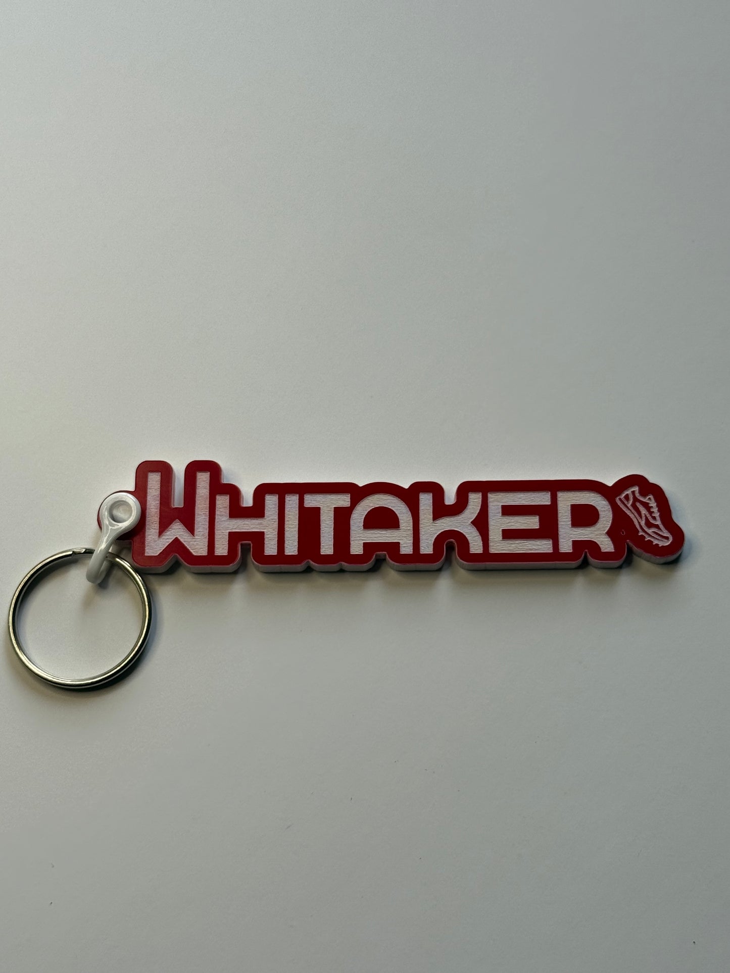Personalized Name Keychains – Custom Two-Tone Acrylic