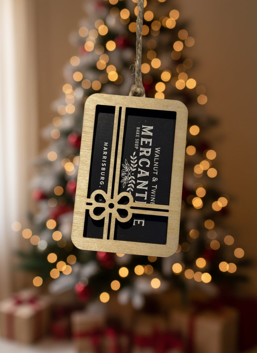 Gift Card Ornament