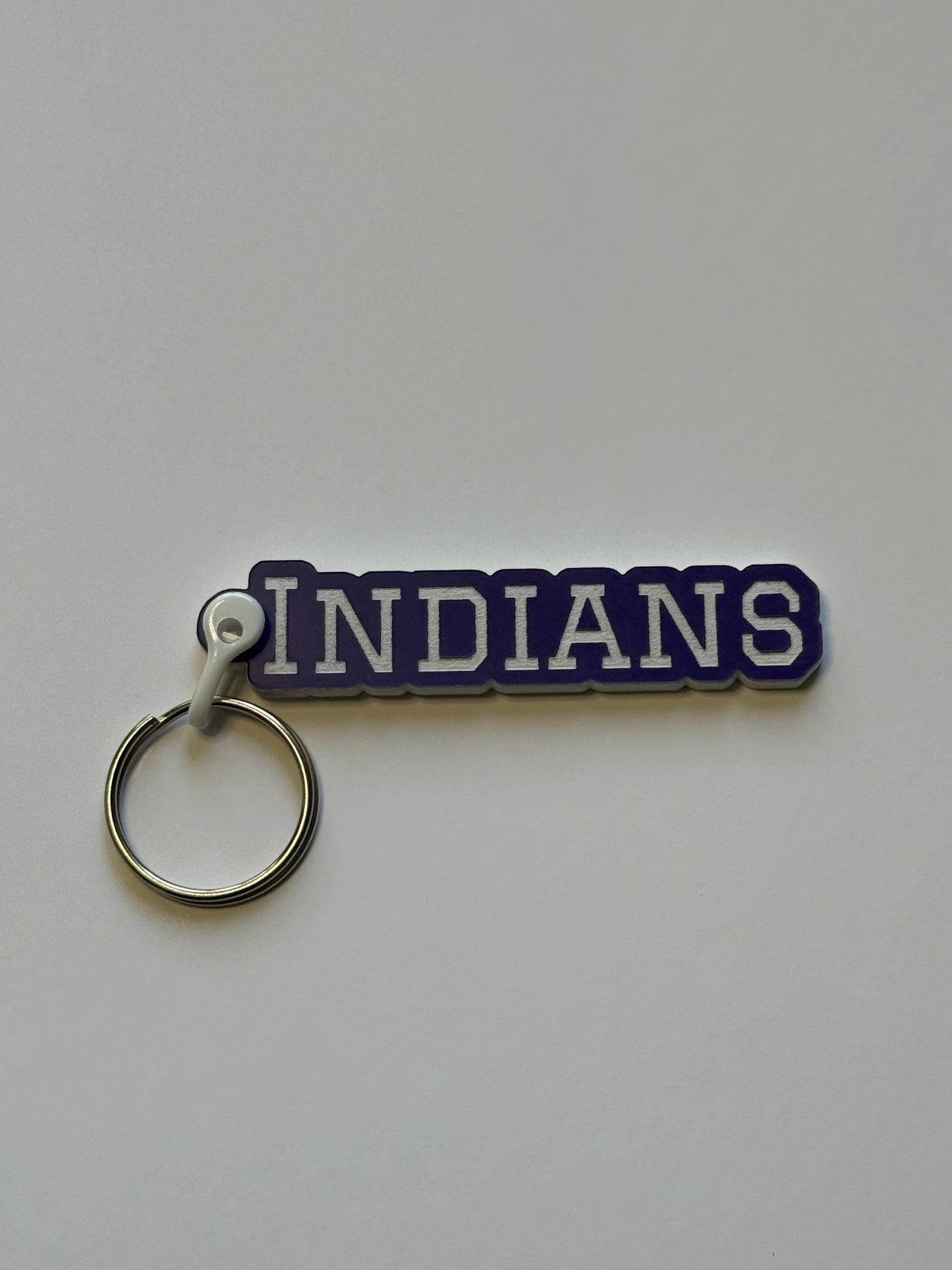 Personalized School Mascot Keychains – Custom Two-Tone Acrylic