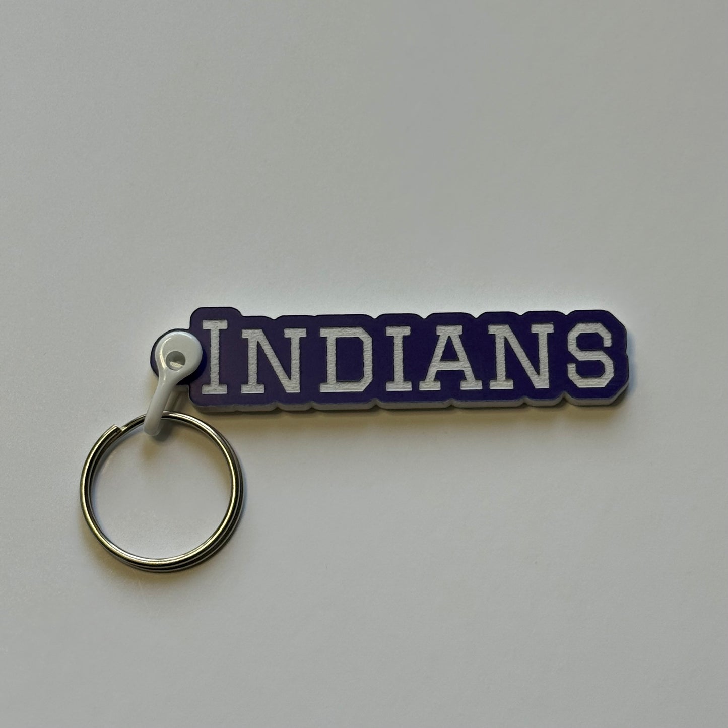 Personalized School Mascot Keychains – Custom Two-Tone Acrylic
