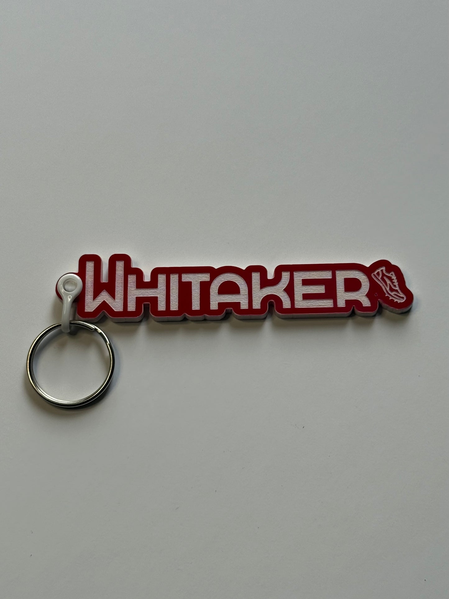 Personalized Name Keychains – Custom Two-Tone Acrylic