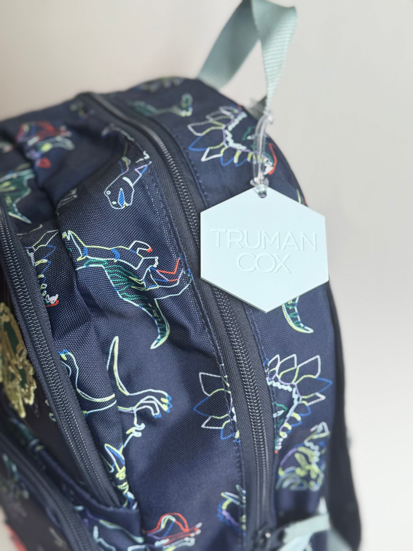 Personalized Matte Acrylic Backpack Tags