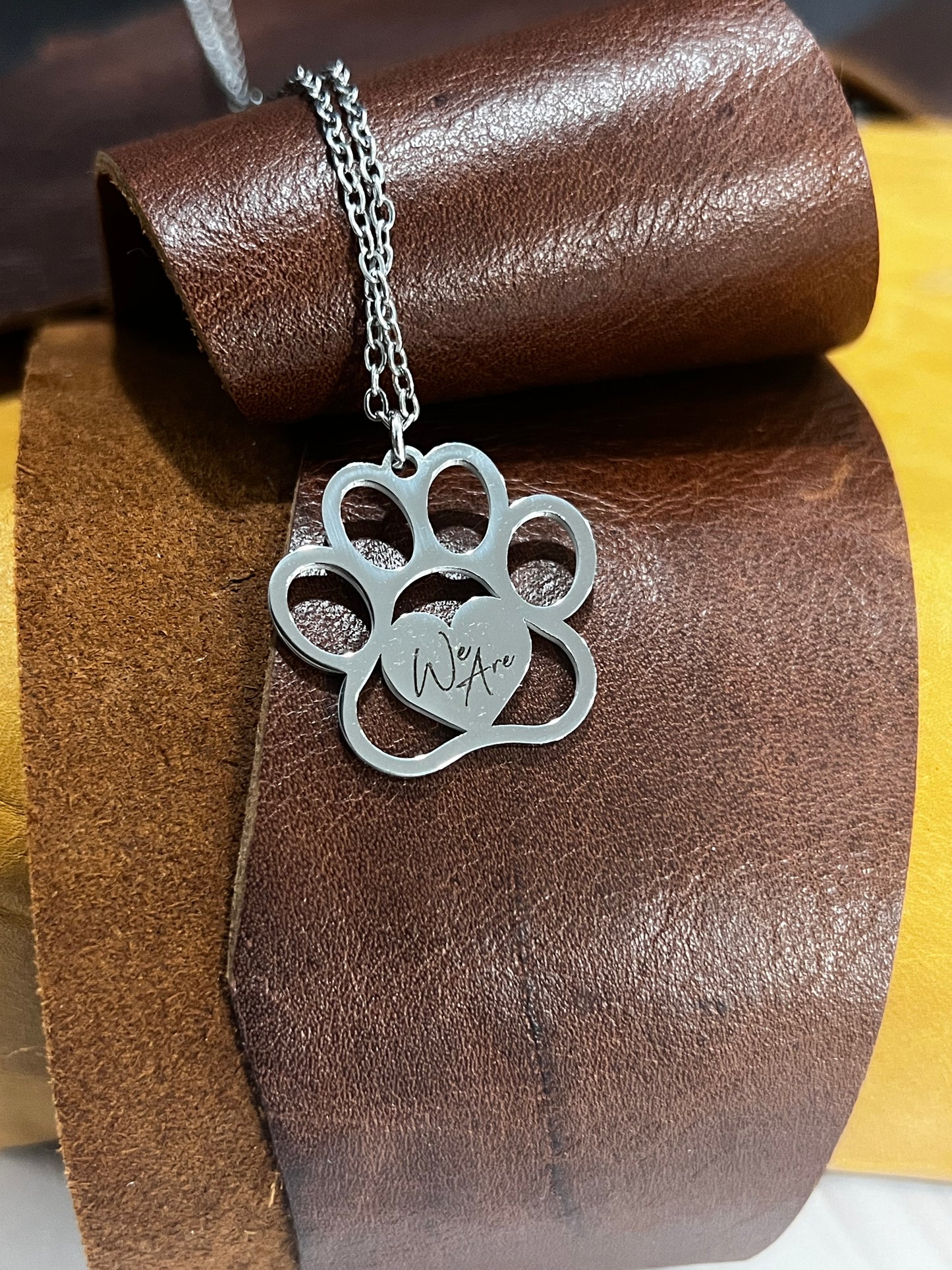 Custom Etched Necklaces
