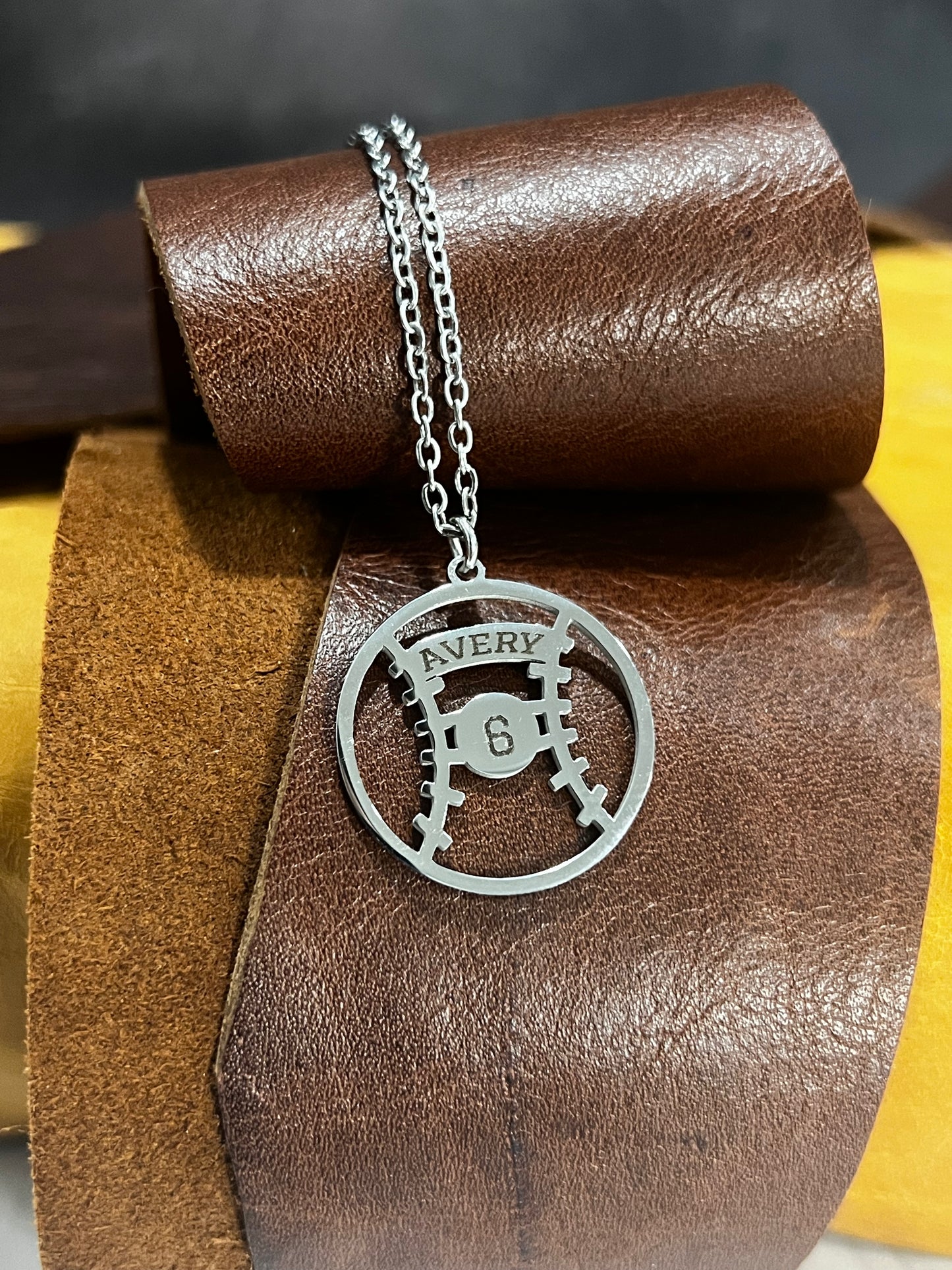 Custom Etched Necklaces