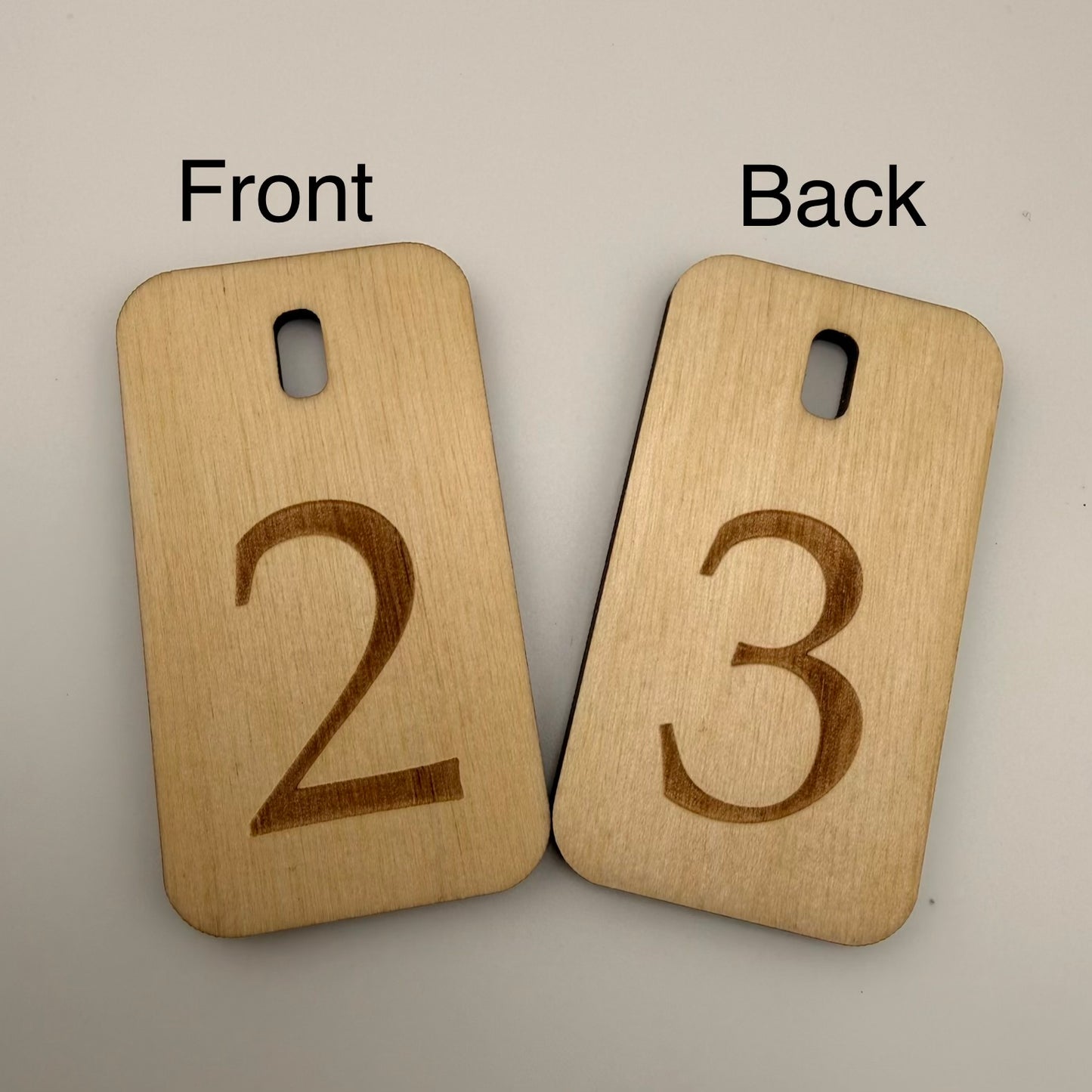 Extra Book Tracker Number Cards