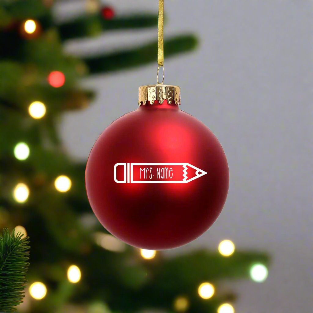 Special Moments 2.5" Matte Glass Ornament