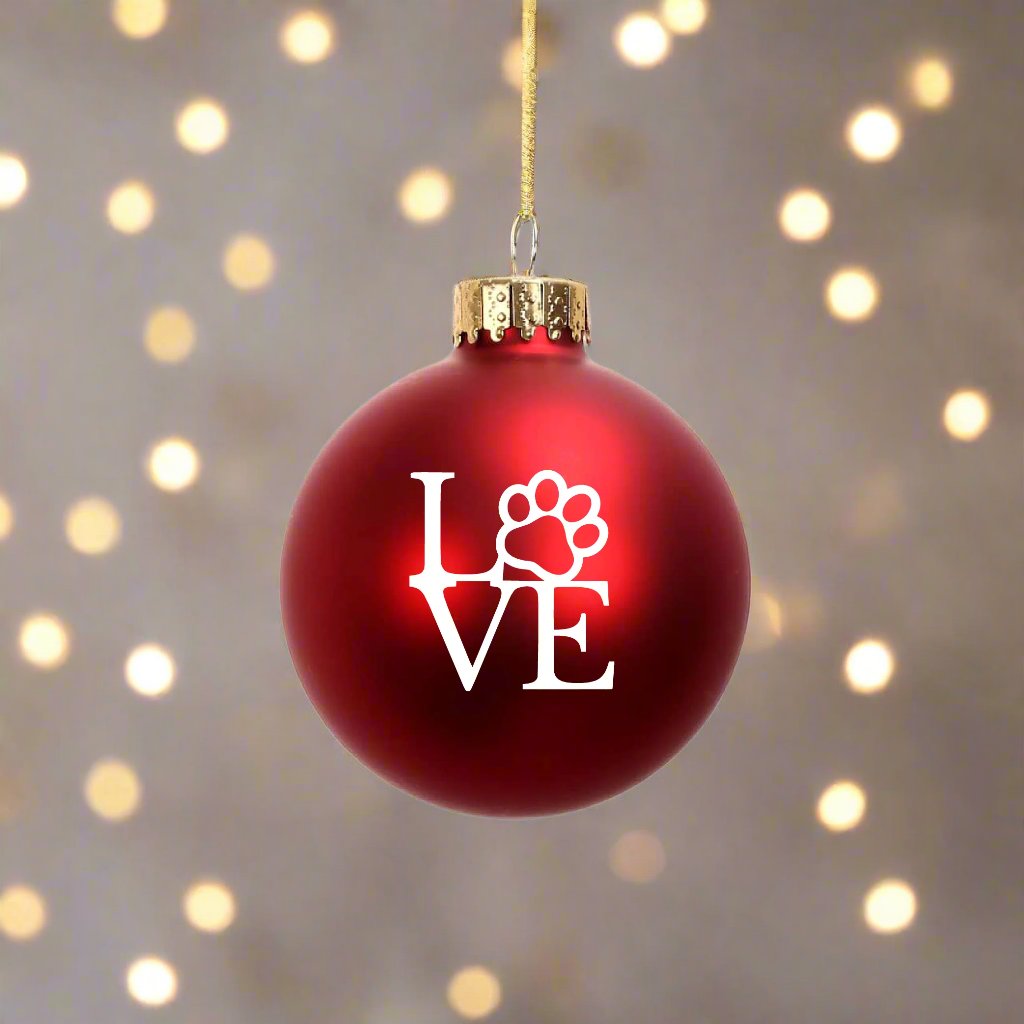 Special Moments 2.5" Matte Glass Ornament