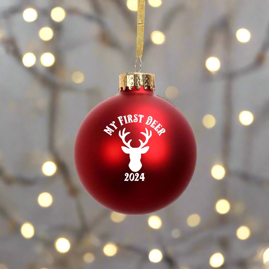 Special Moments 2.5" Matte Glass Ornament